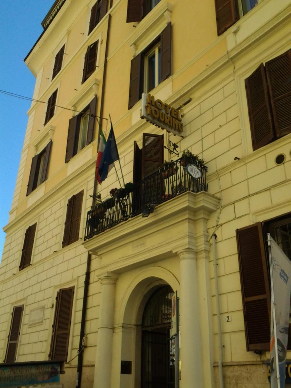 Hotel Touring Rzym Zewnętrze zdjęcie